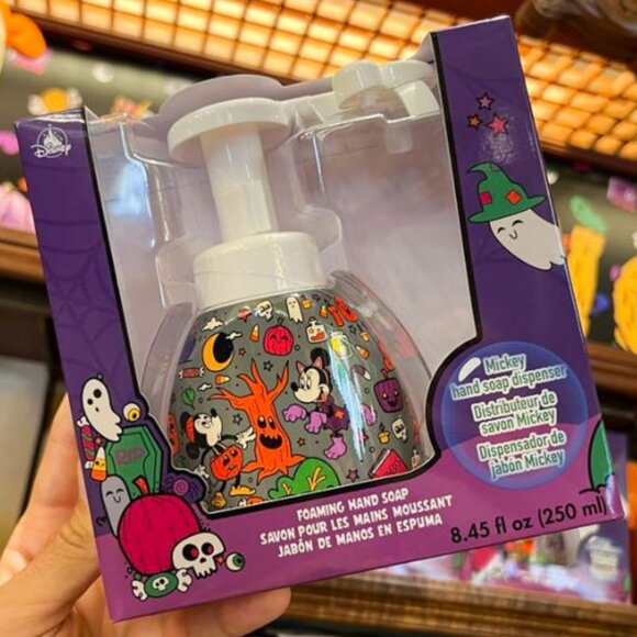 Disney HALLOWEEN Mickey Minnie Mouse Foaming Hand Soap Icon Head Shape Dispenser - Picture 3 of 7